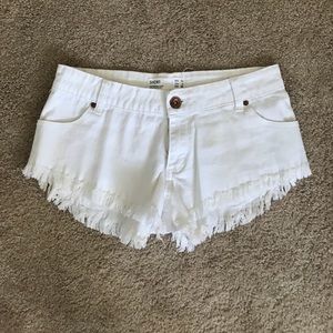 Cotton On White Shorts